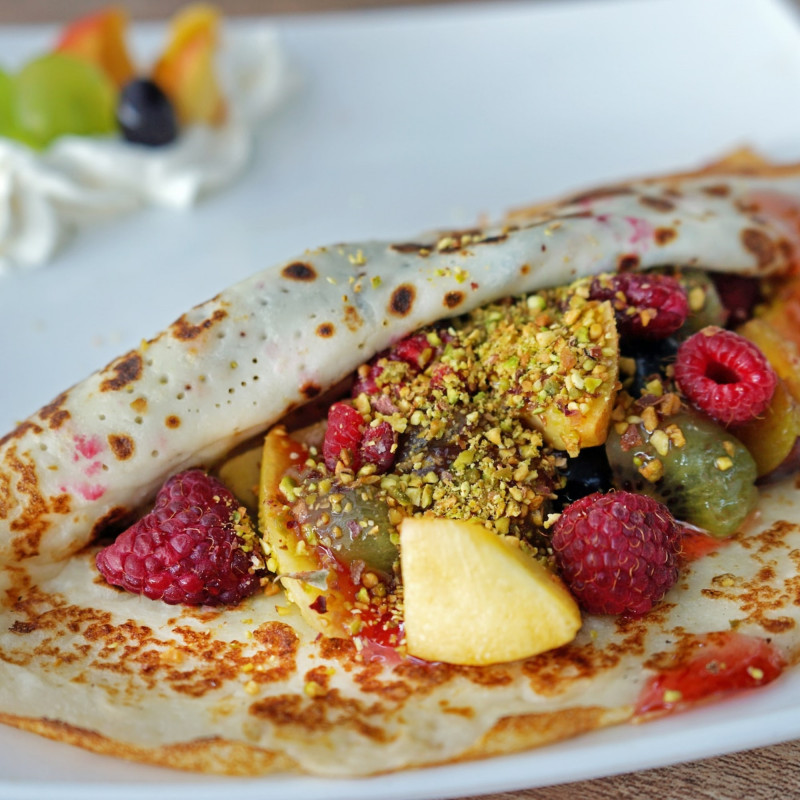 Ricotta Stuffed Crepes