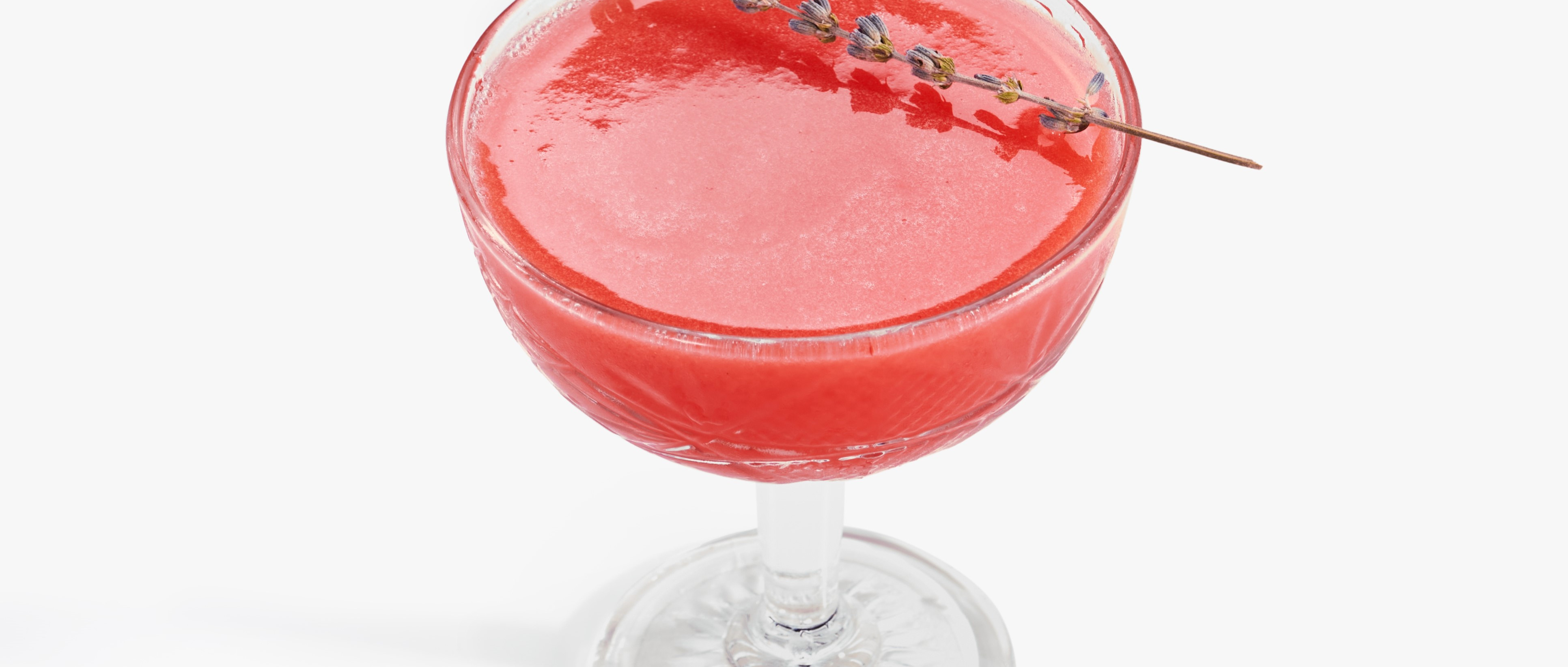 Klubnichka – Succulent Strawberry and Lavender Martini