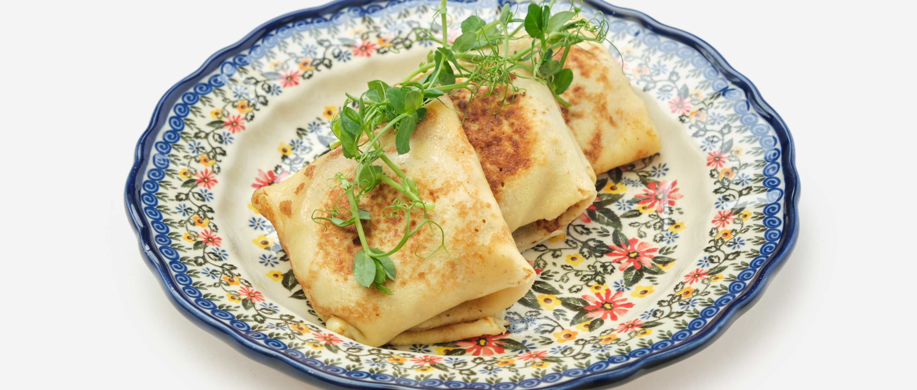 Homemade Blinis with Beef