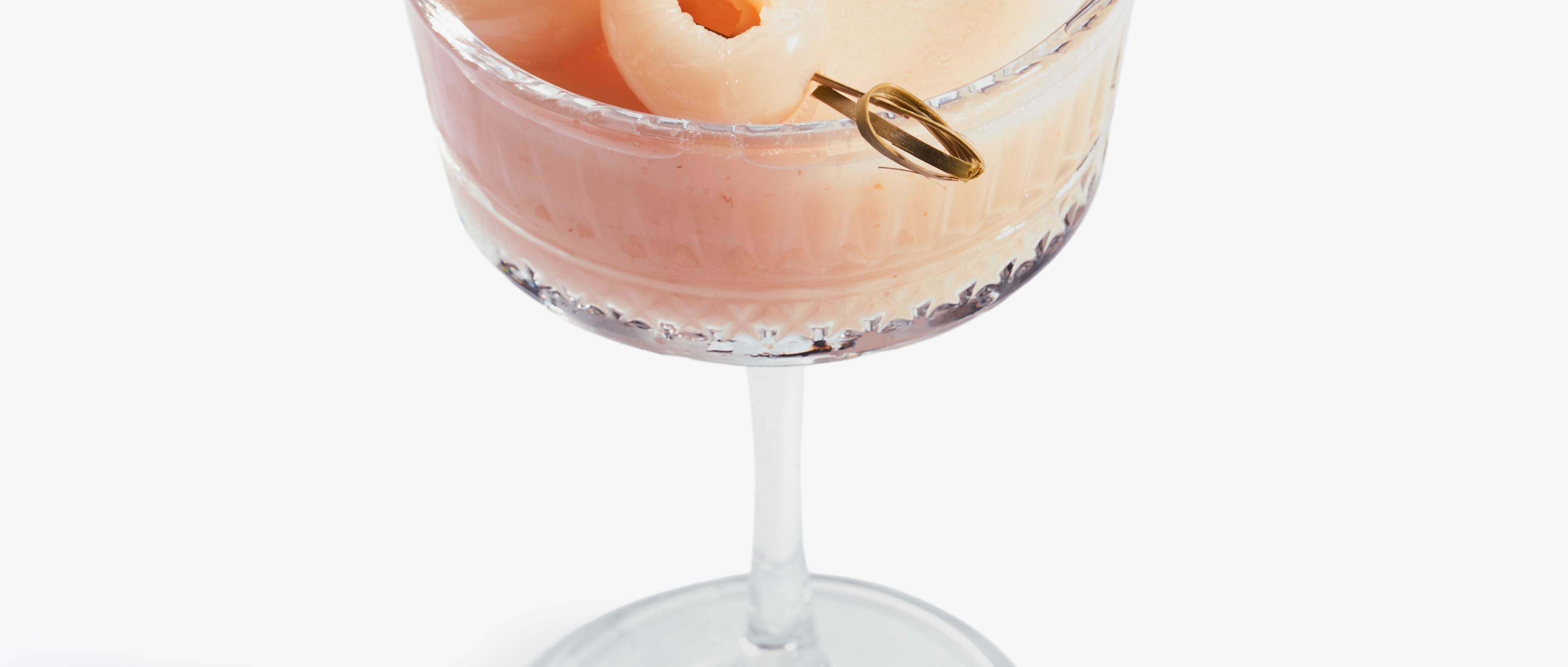 Crime and Punishment – Piquant Ginger and Lychee Martini